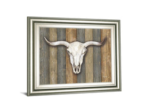 Cow Skull Ii By Marla Rae 22X26 Framed Print