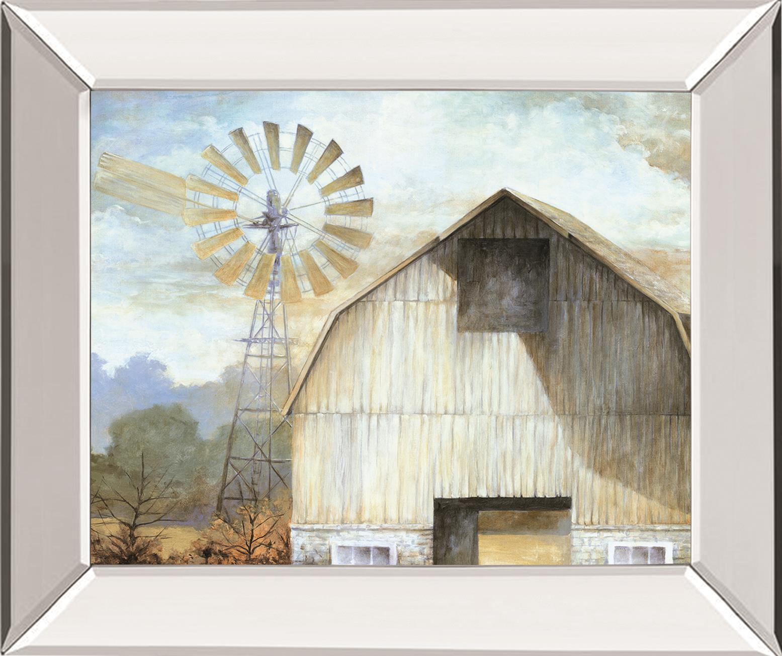 Barn Country By White Ladder 22X26 Mirror Frame Print