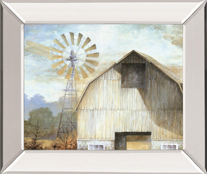 Barn Country By White Ladder 22X26 Mirror Frame Print