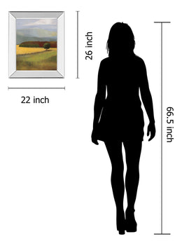 Field Of Gold By Judith D'Agostino 22X26 Mirror Frame Print