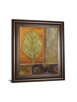 Copper Leaf By Viola Lee 22X26 Framed Print