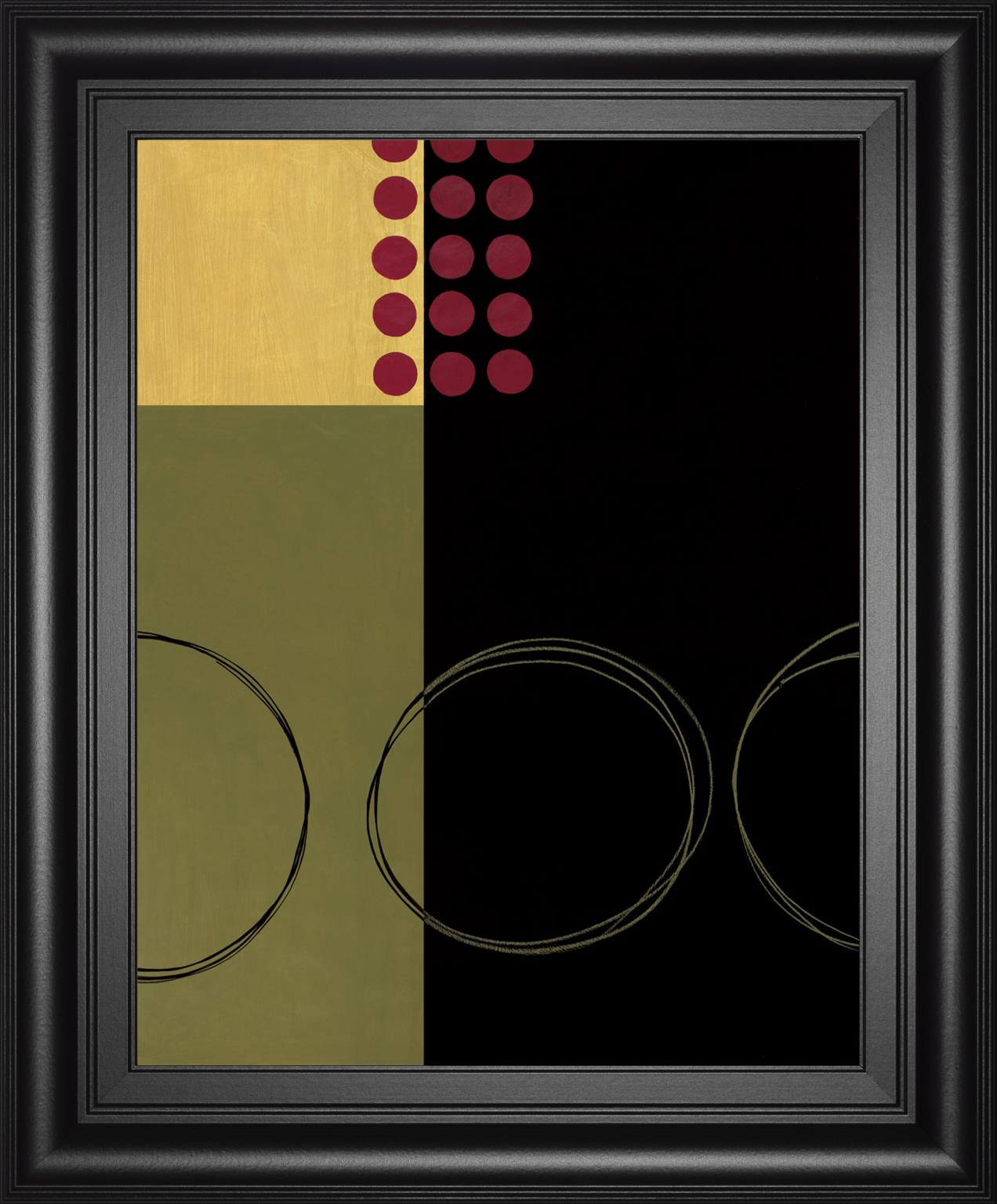 Circular Zone I By Fernando Leal 22X26 Framed Print