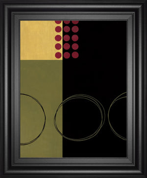 Circular Zone I By Fernando Leal 22X26 Framed Print