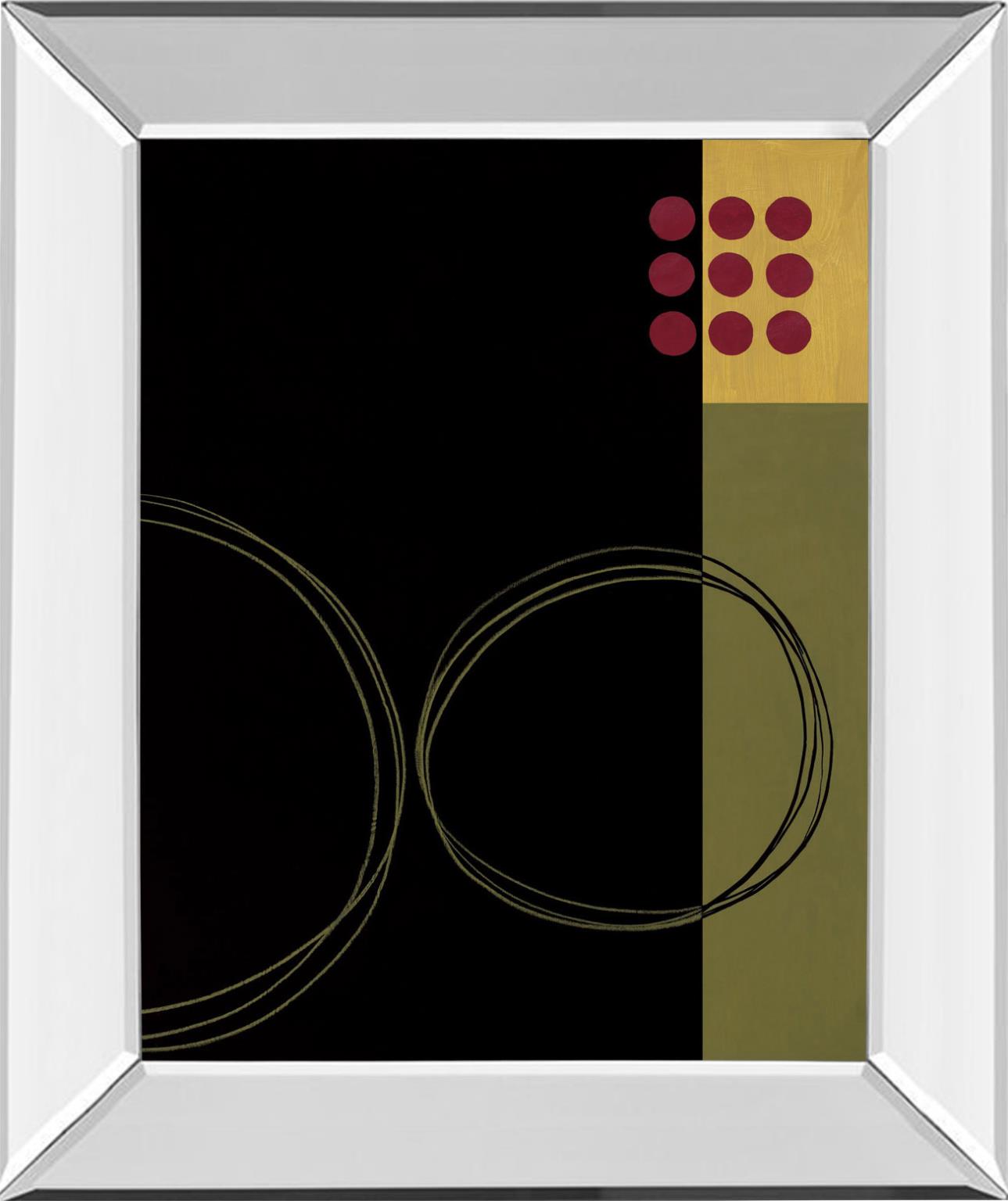 Circular Zone Ii By Fernando Leal 22X26 Mirror Frame Print