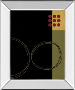 Circular Zone Ii By Fernando Leal 22X26 Mirror Frame Print