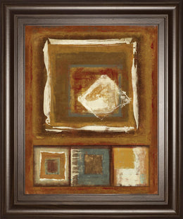 White Diamond By Jenny Siekmann 22X26 Framed Print