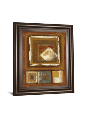 White Diamond By Jenny Siekmann 22X26 Framed Print