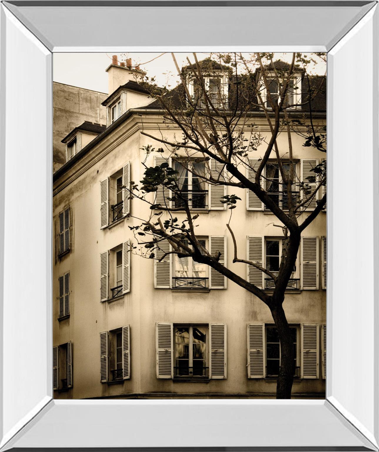 Latin Quarter I By Milla White 22X26 Mirror Frame Print