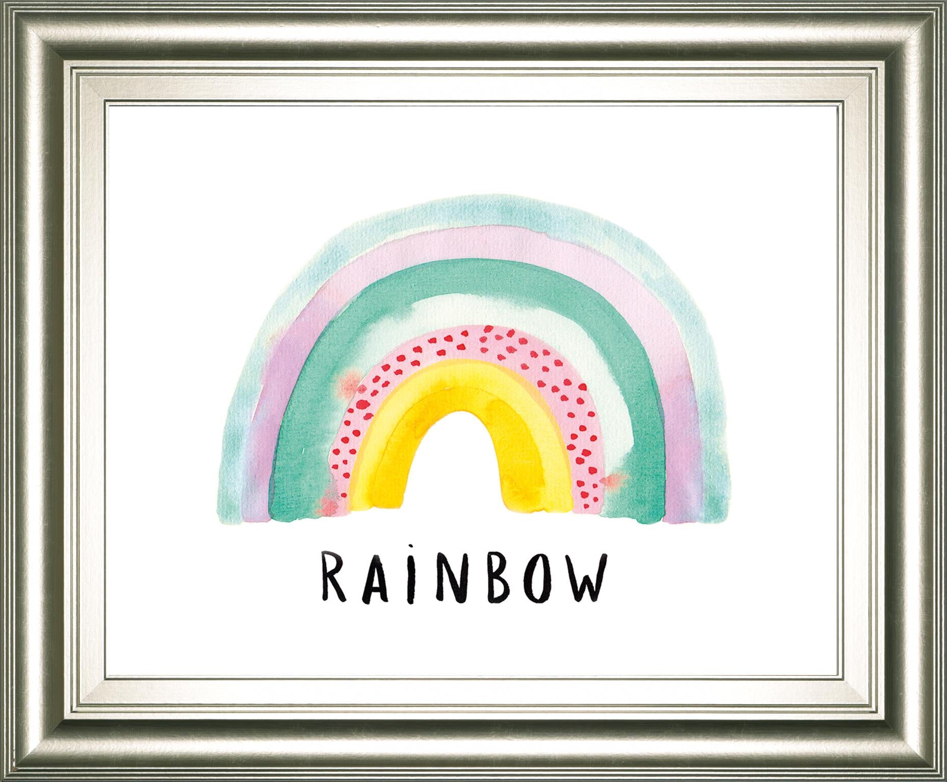 Rainbow Joy By Joelle Wehkamp 22X26 Framed Print