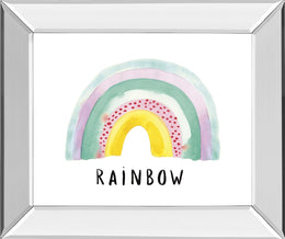Rainbow Joy By Joelle Wehkamp 22X26 Mirror Frame Print