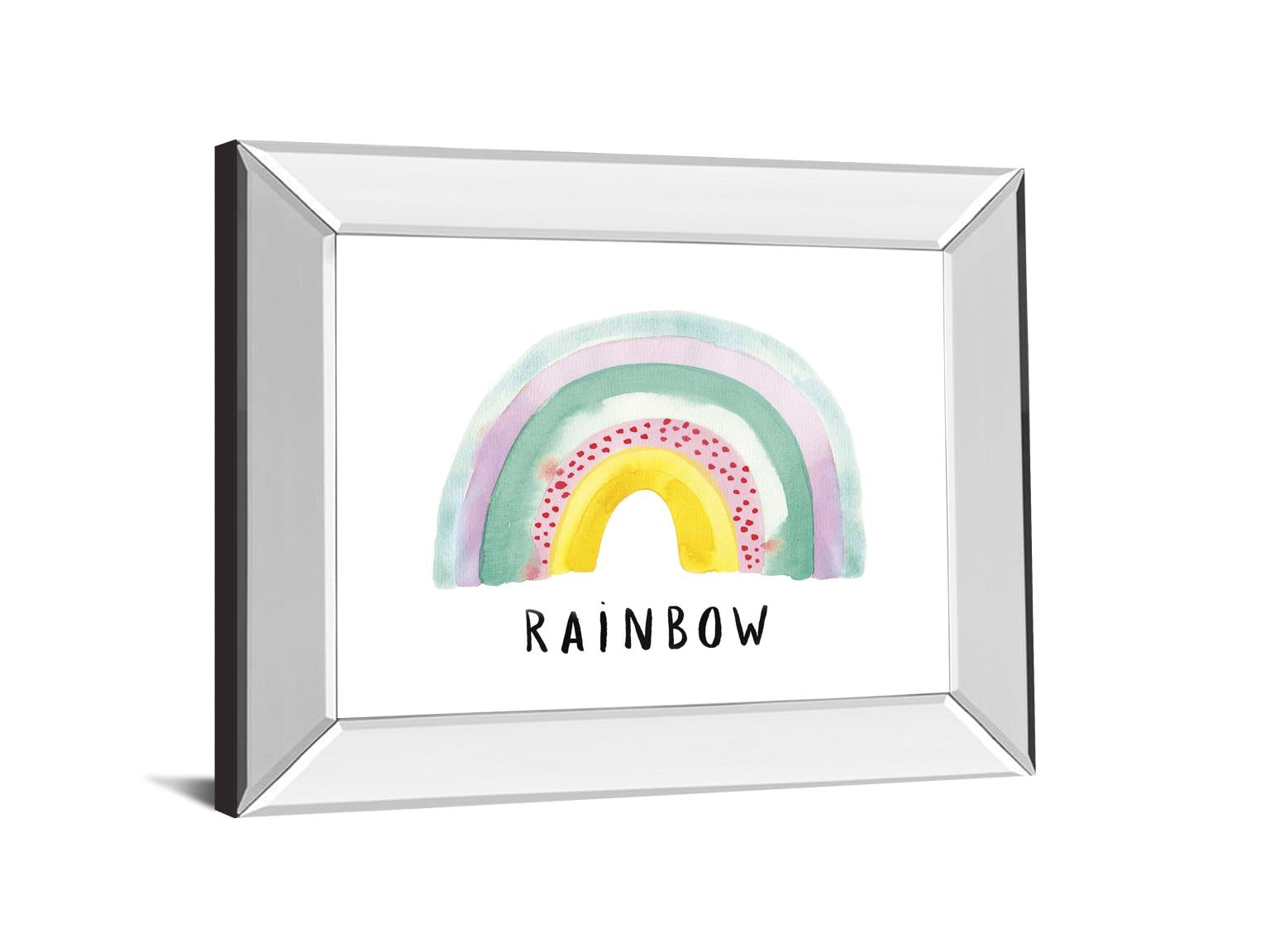 Rainbow Joy By Joelle Wehkamp 22X26 Mirror Frame Print