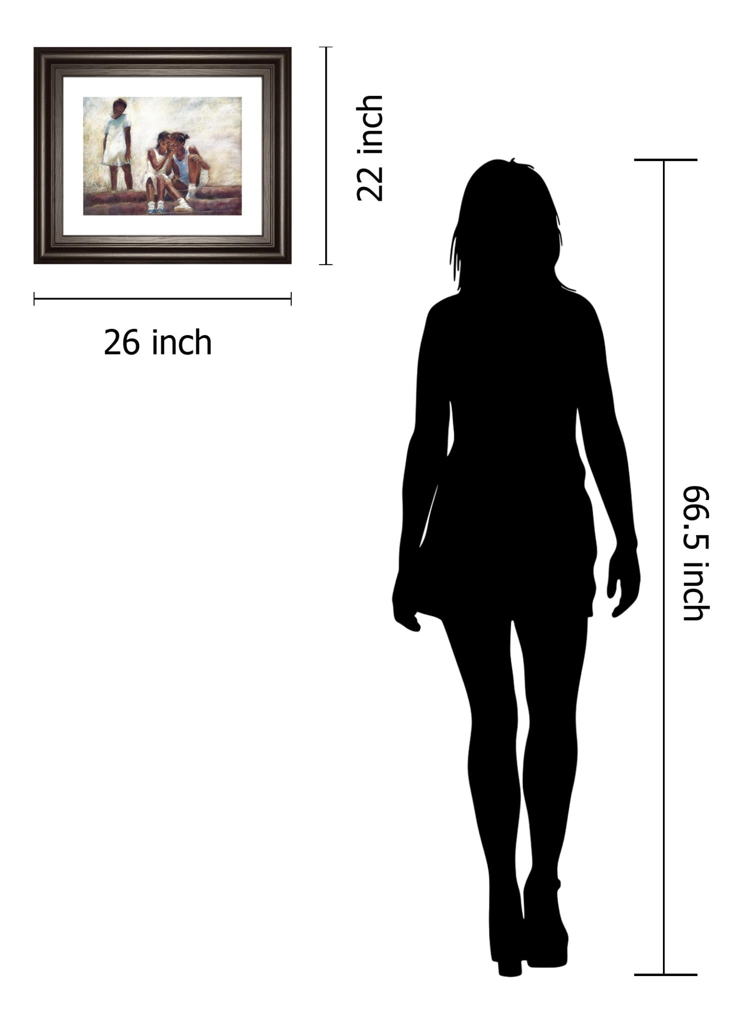 Secrets By Sharon Wilson 22X26 Framed Print