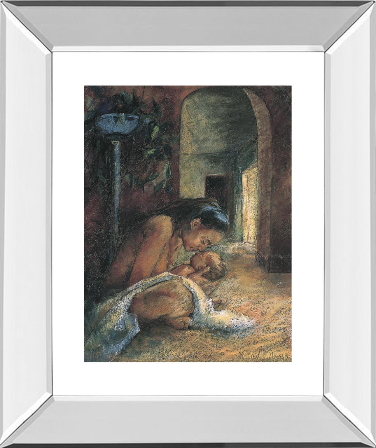 Katrina'S Gold By Sharon Wilson 22X26 Mirror Frame Print