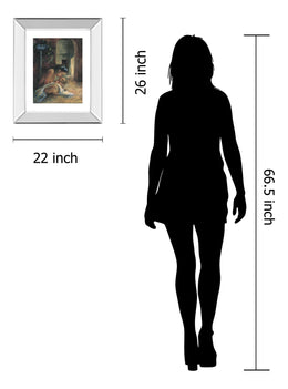 Katrina'S Gold By Sharon Wilson 22X26 Mirror Frame Print