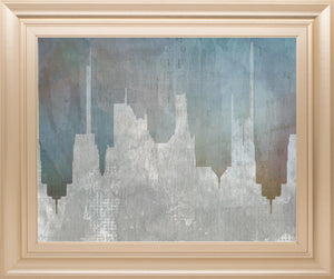 Urban Reflections By Louis Dunca-He 22X26 Framed Print