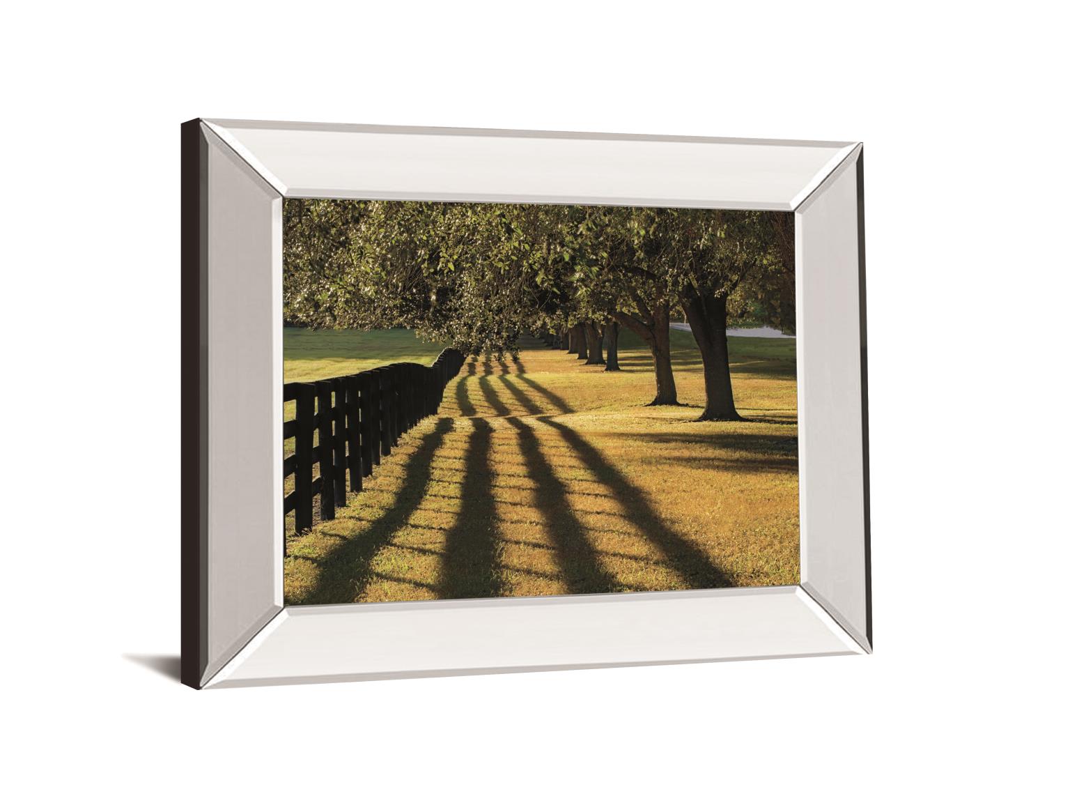 Chasing Shadows By Mike Jones 22X26 Mirror Frame Print