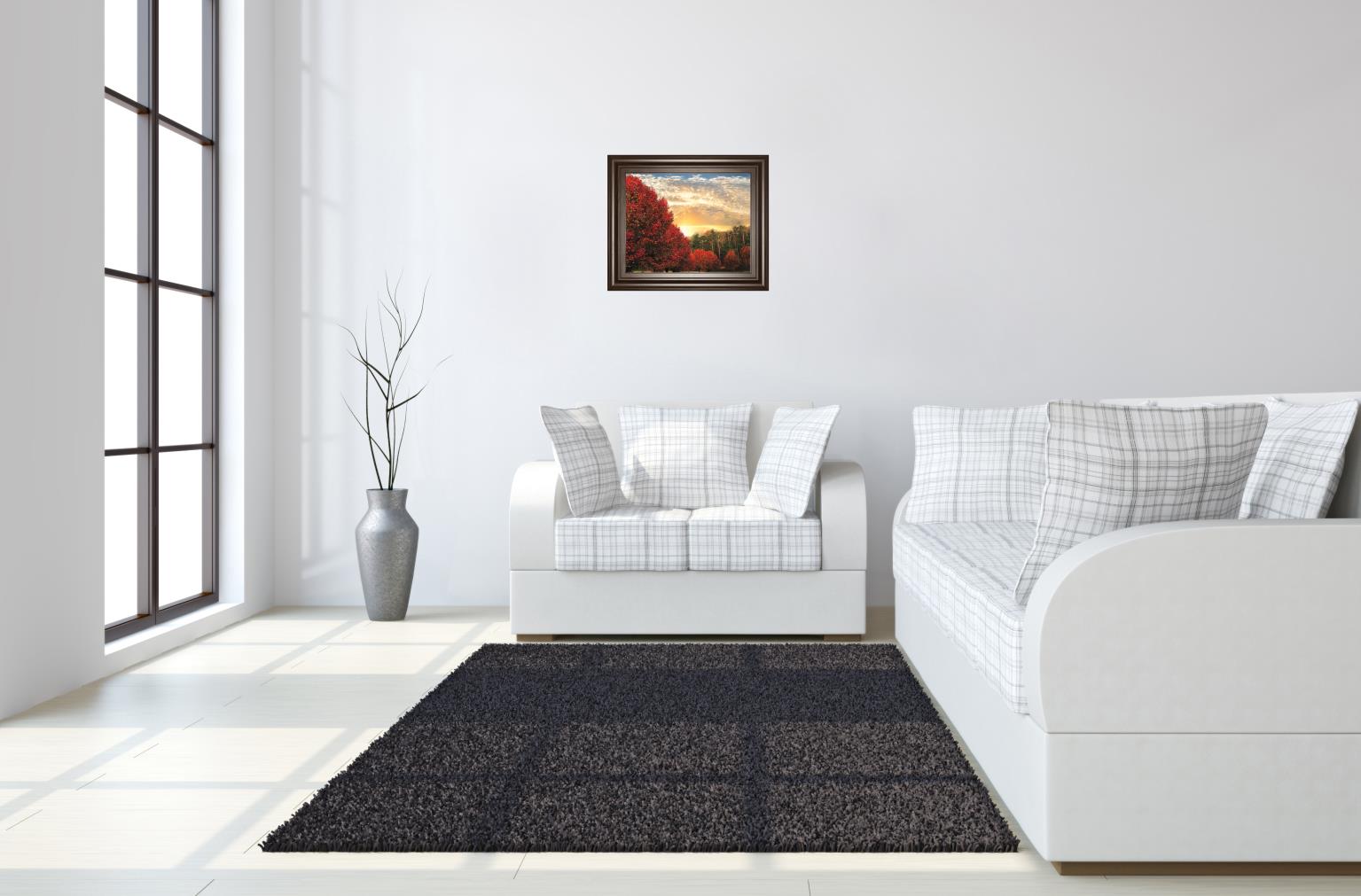 Crimson Tress By Celebrate Life Gallery 22X26 Framed Print