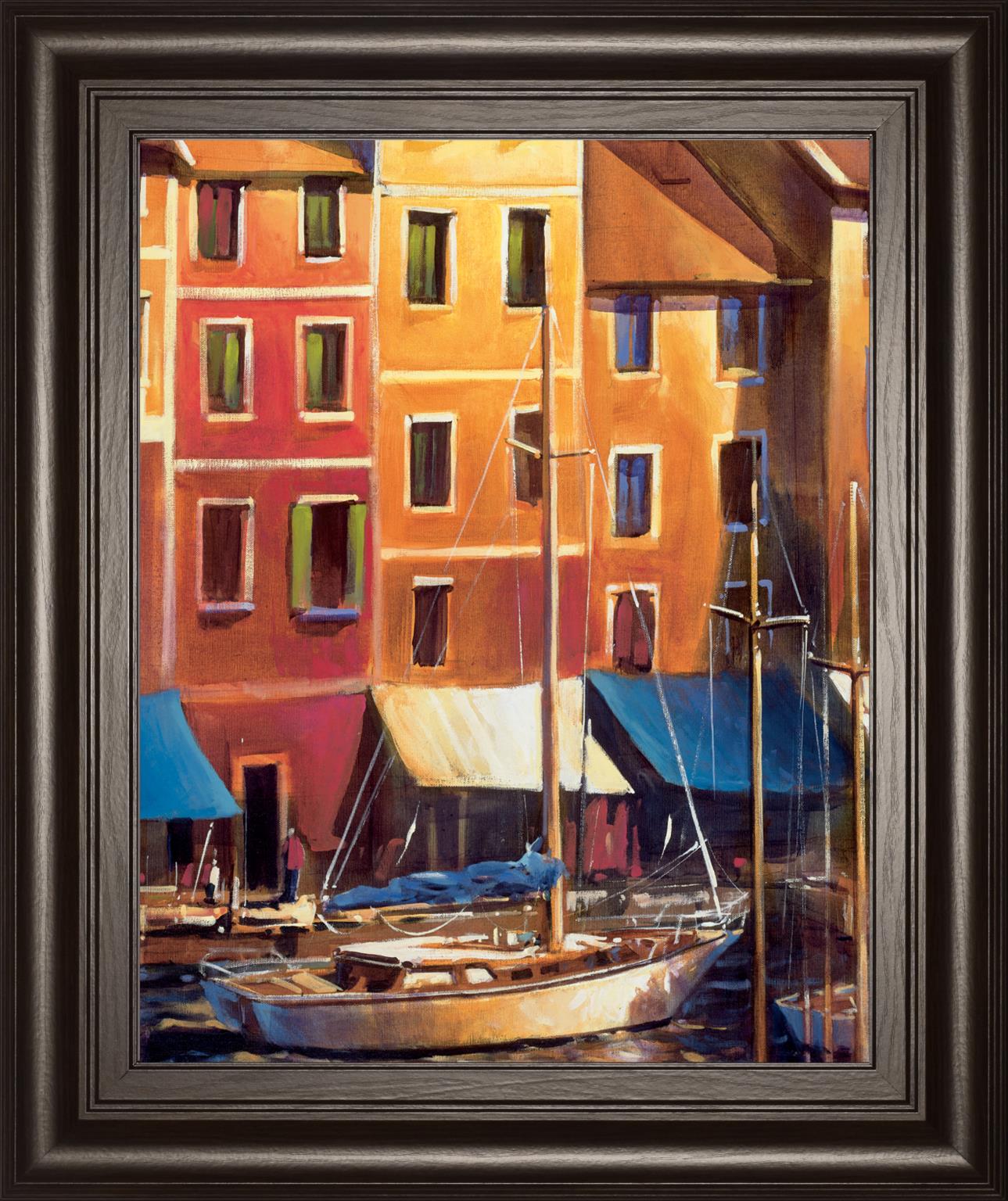 Portofino Waterfall By D'Toole, M 22X26 Framed Print