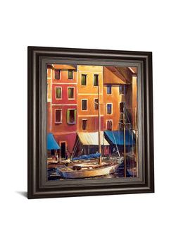 Portofino Waterfall By D'Toole, M 22X26 Framed Print