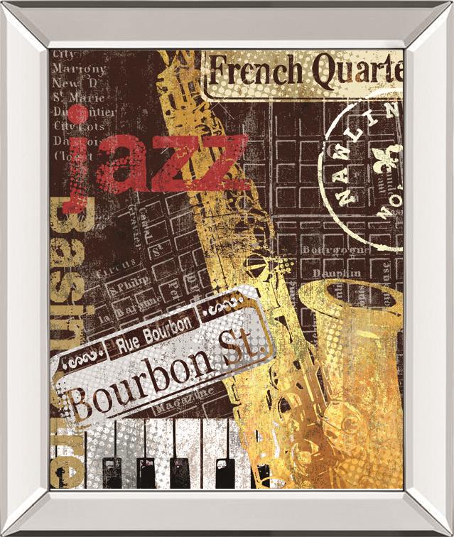 N'Awlins By Mallett, K 22X26 Mirror Frame Print