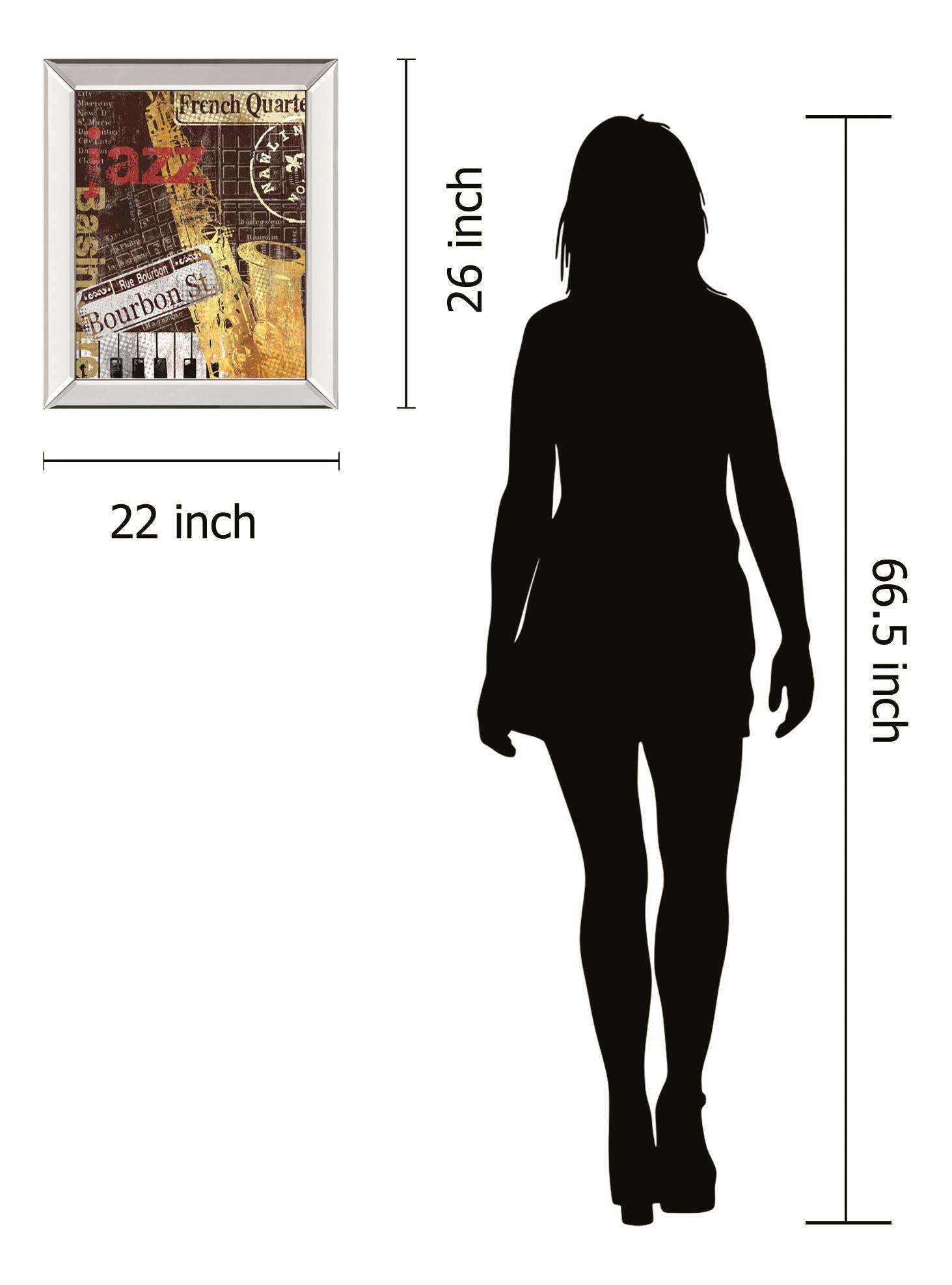 N'Awlins By Mallett, K 22X26 Mirror Frame Print