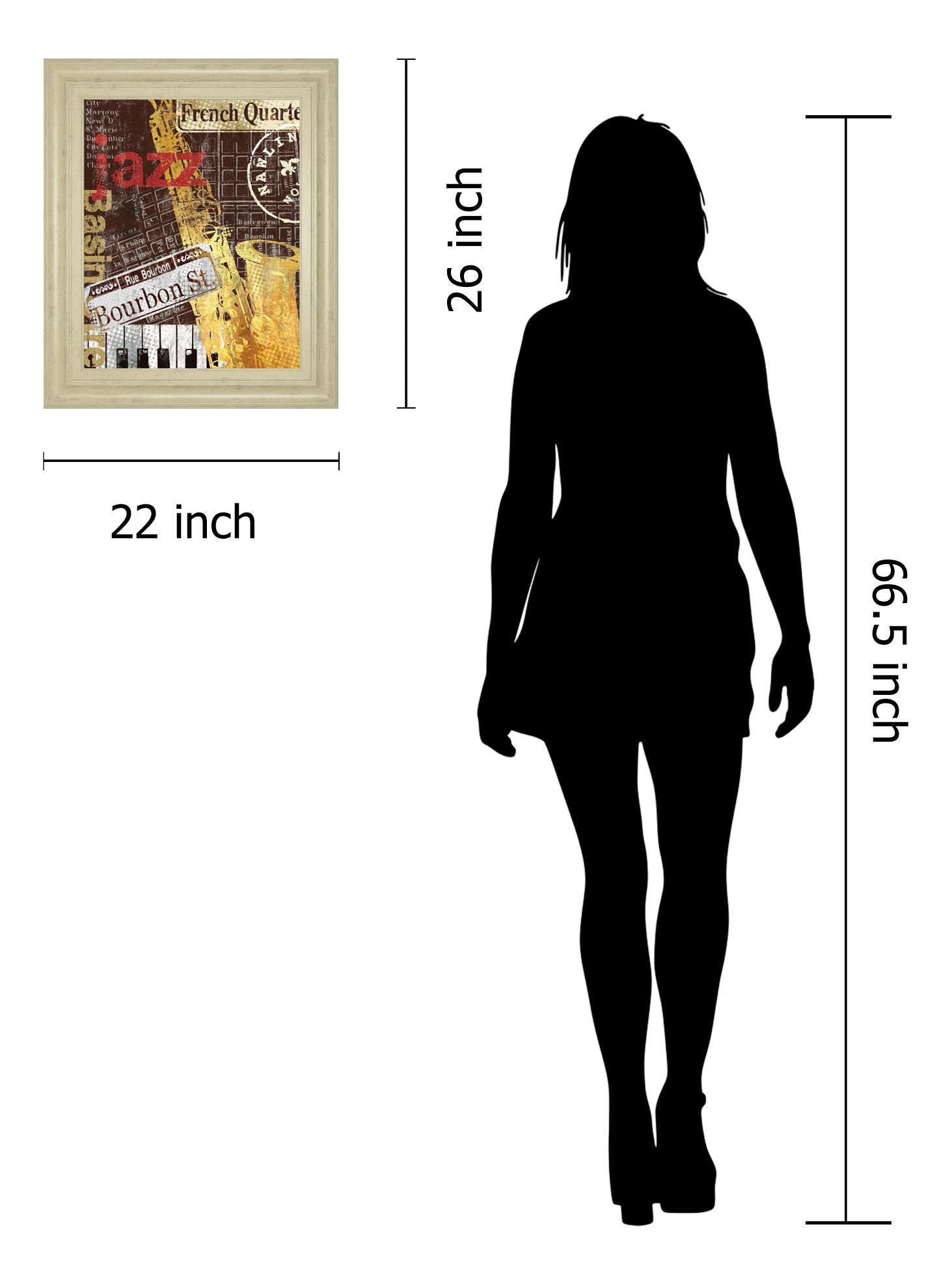 N'Awlins By Mallett, K 22X26 Framed Print