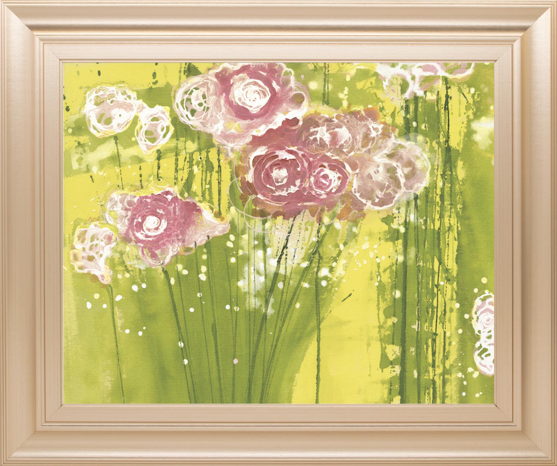 Spring Garden By Clusiau, A.C. 22X26 Framed Print