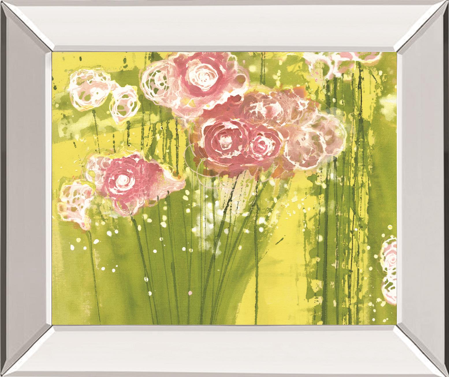Spring Garden By Clusiau, A.C. 22X26 Mirror Frame Print