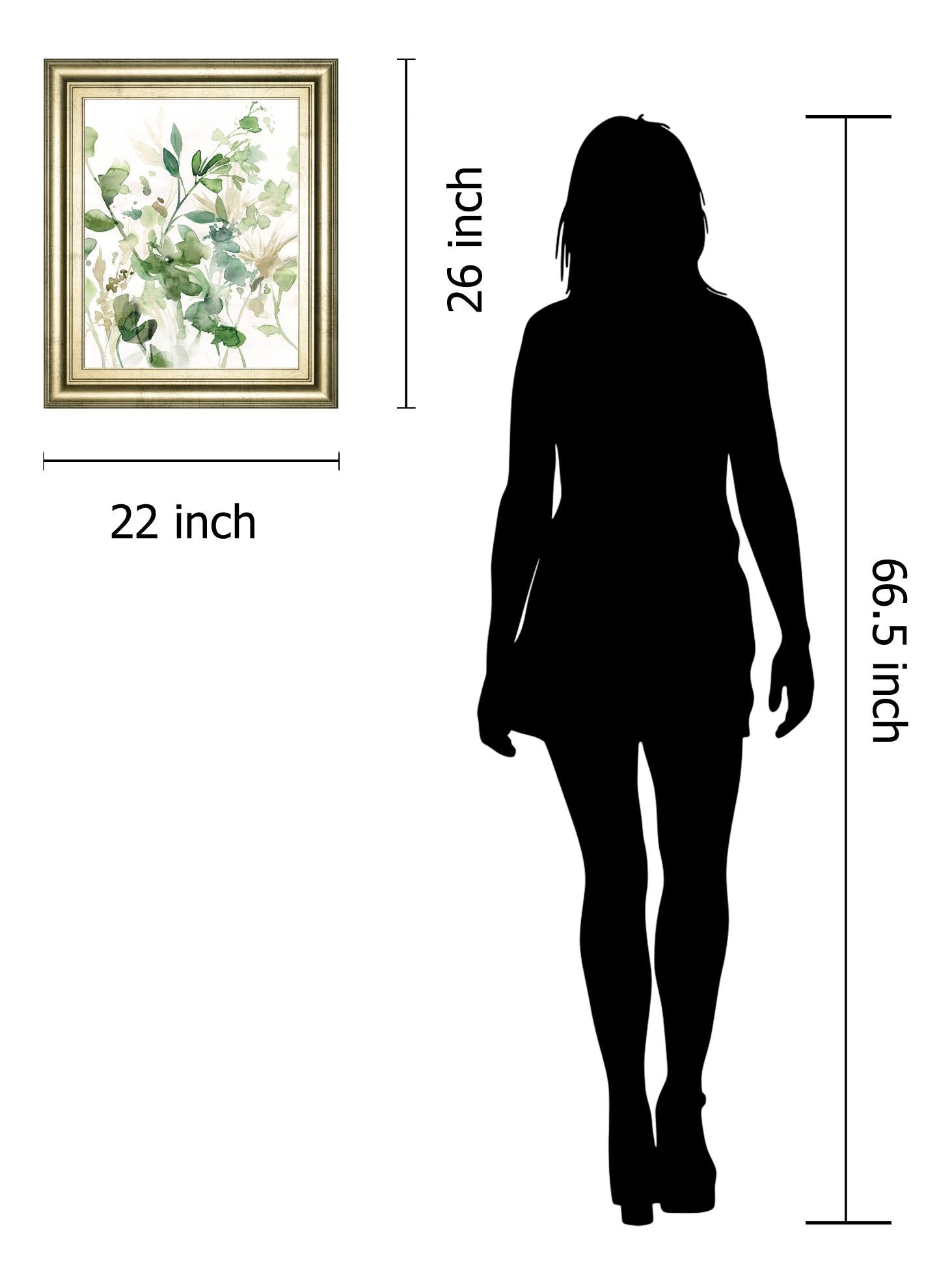 Sage Garden I By Carol Robinson 22X26 Framed Print