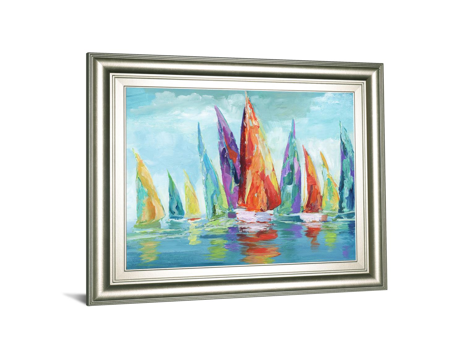 Fine Day Sailing I By Nan 22X26 Framed Print