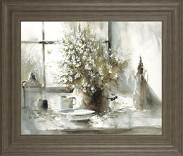 Daisy Still Life By George Bjorkland 22X26 Framed Print