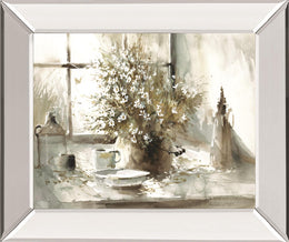 Daisy Still Life By George Bjorkland 22X26 Mirror Frame Print