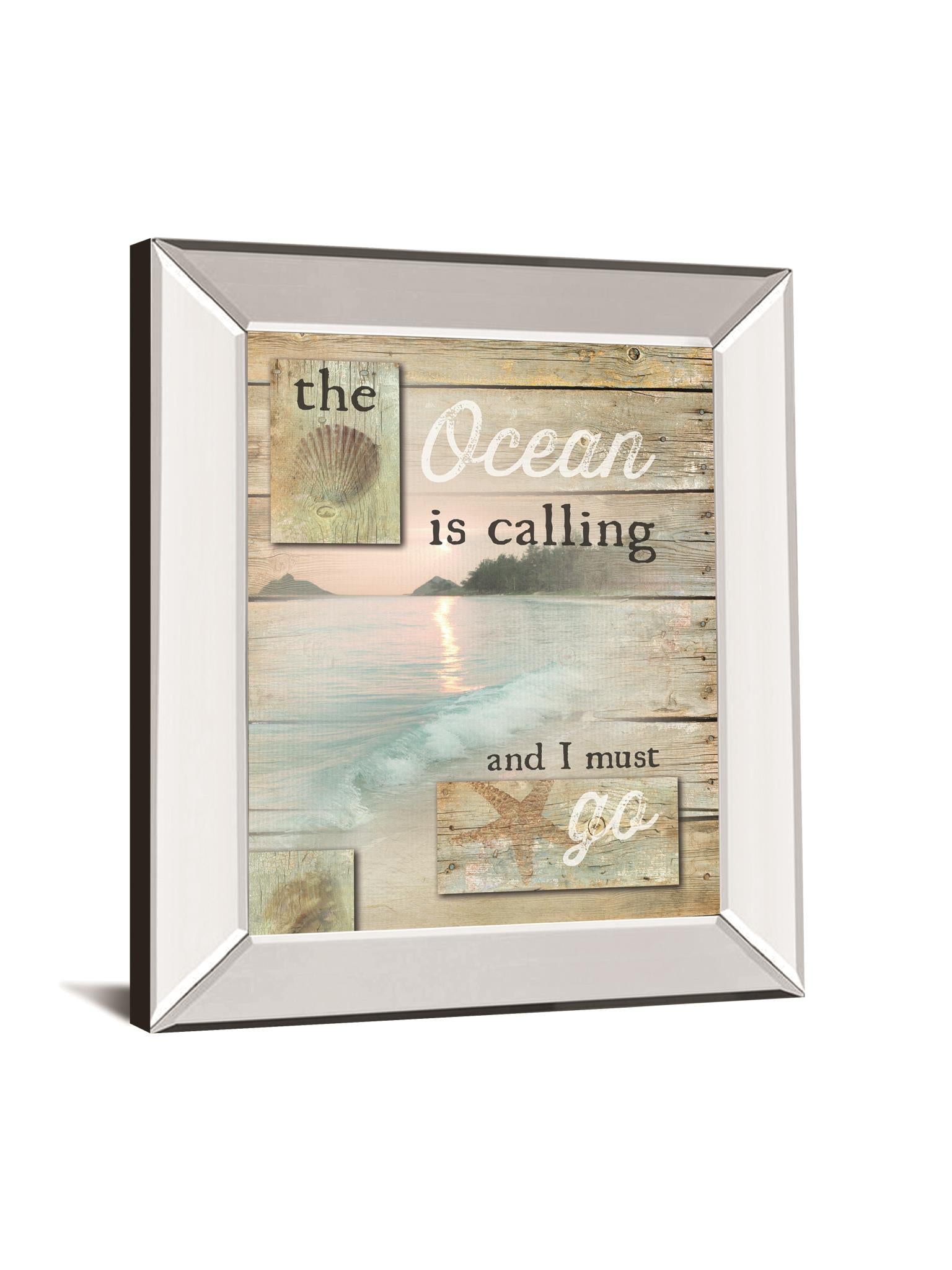 Â The Ocean Is Calling By Marla Rae 22X26 Mirror Frame Print