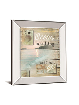 Â The Ocean Is Calling By Marla Rae 22X26 Mirror Frame Print