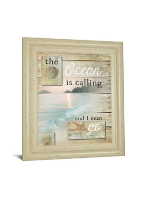 Â The Ocean Is Calling By Marla Rae 22X26 Framed Print