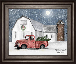 Â Wintry Weather By Billy Jacobs 22X26 Framed Print