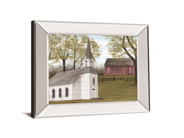 Faith And Freedom By Billy Jacobs 22X26 Mirror Frame Print