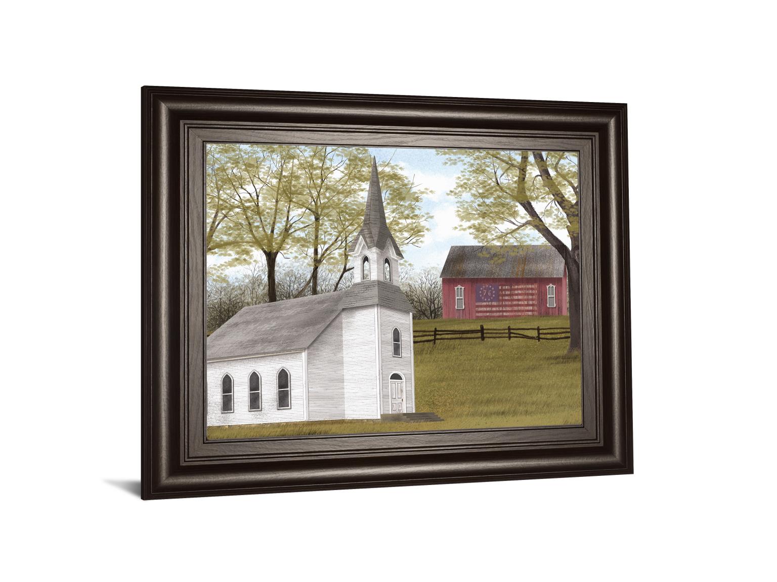 Faith And Freedom By Billy Jacobs 22X26 Framed Print