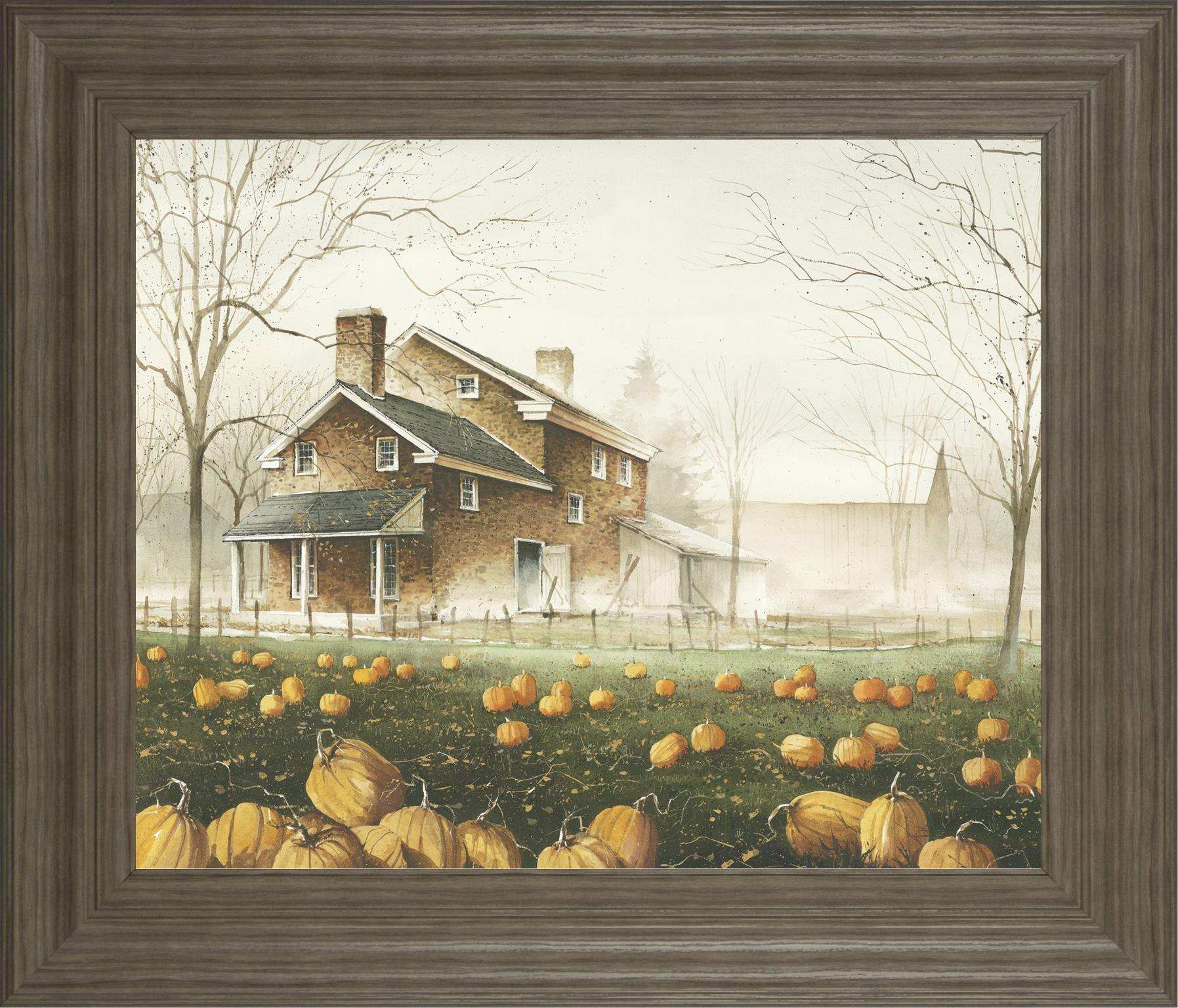 October Gray By John Rossini 22X26 Framed Print