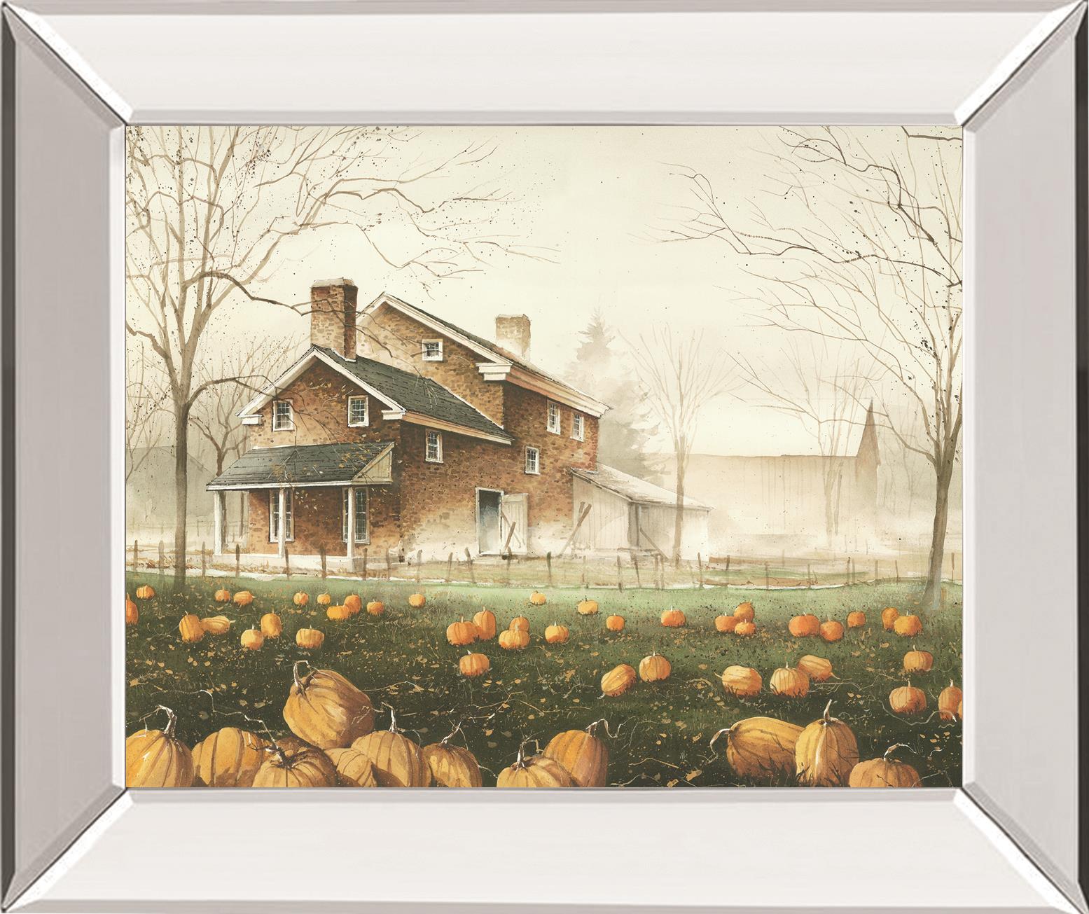 October Gray By John Rossini 22X26 Mirror Frame Print