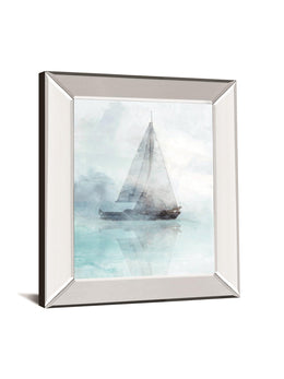 Â Sailing Boat I By Ken RokoÂ  22X26 Mirror Frame Print