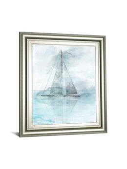 Â Sailing Boat Ii By Â Ken Roko 22X26 Framed Print