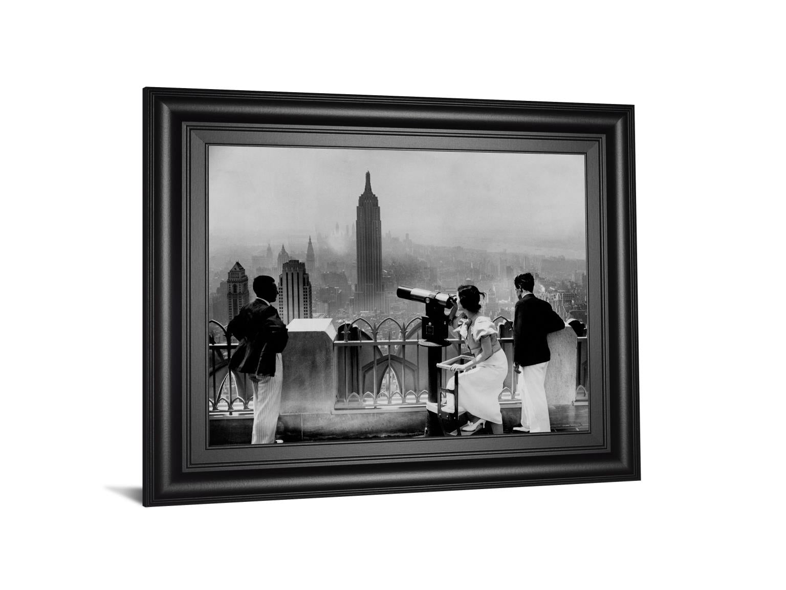 Manhattan, View From Radio City Music Hall, 1935 By The Chelsea Collection 22X26 Framed Print
