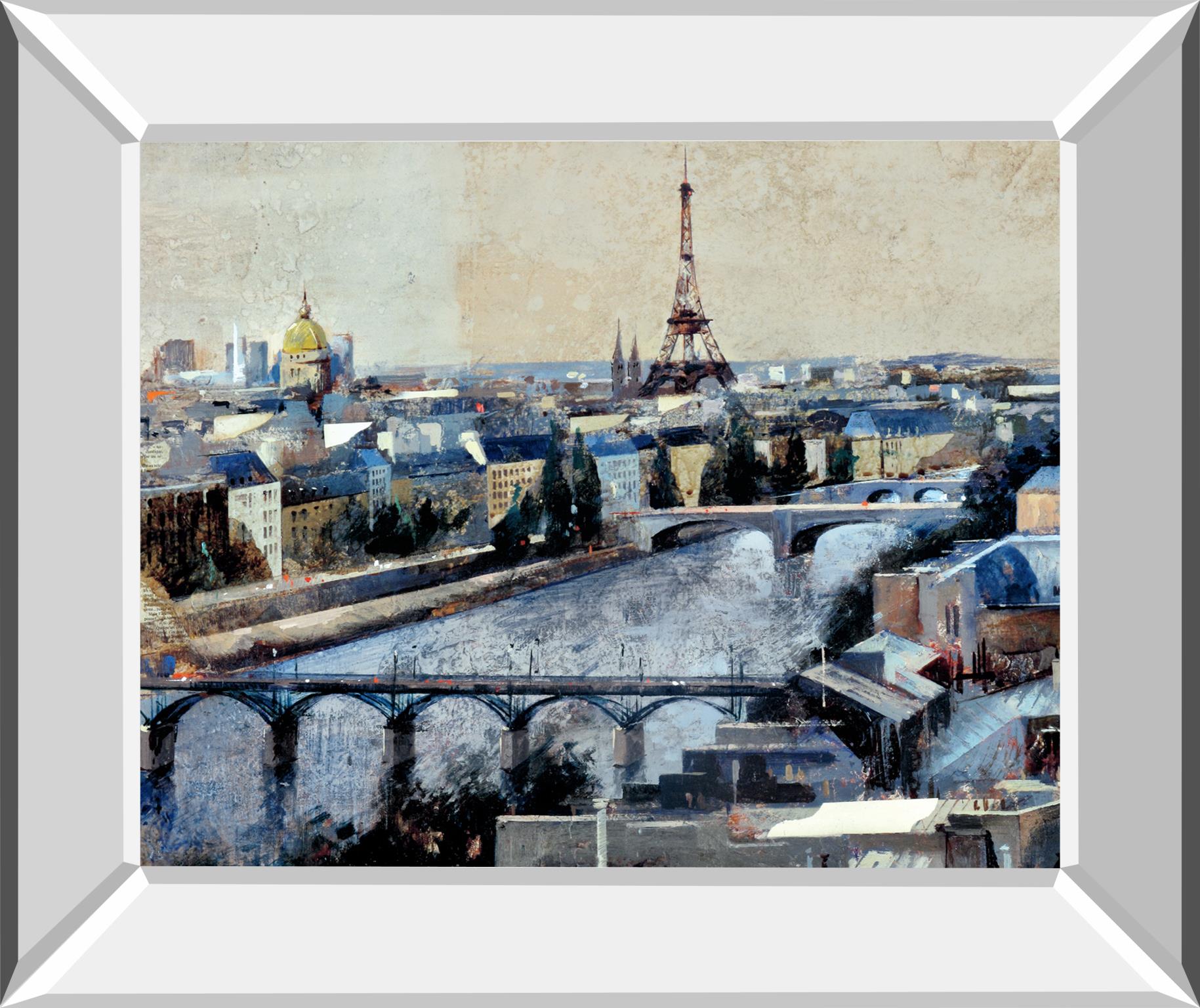 Paris By Marti Bofarull 22X26 Mirror Frame Print