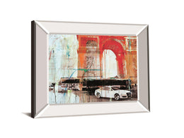 City Of Light Ii By Markus Haub 22X26 Mirror Frame Print