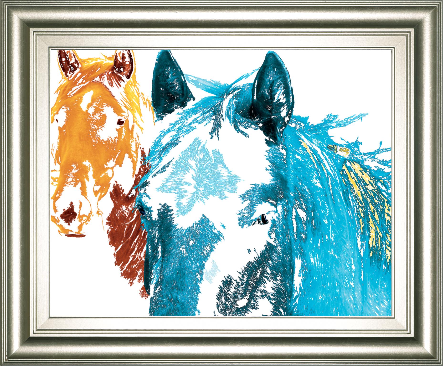 It'S Cool To Be Blue By Marvin Pelkey 22X26 Framed Print