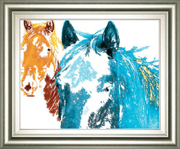 It'S Cool To Be Blue By Marvin Pelkey 22X26 Framed Print