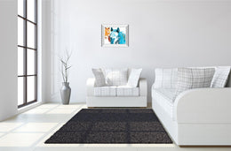 It'S Cool To Be Blue By Marvin Pelkey 22X26 Mirror Frame Print