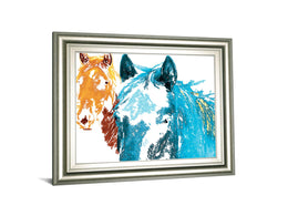 It'S Cool To Be Blue By Marvin Pelkey 22X26 Framed Print