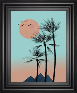 Passion In The Tropics I  By Hal Halli 22X26 Framed Print